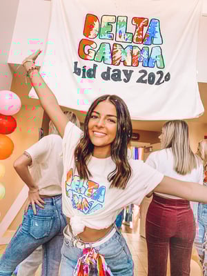 Boho/Hippie Bid Day Theme