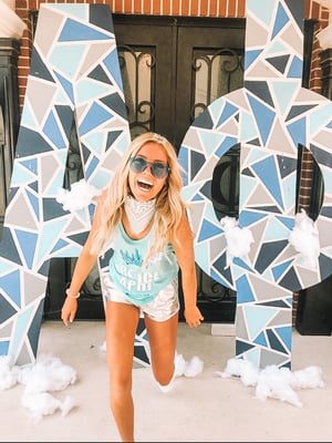 Ice Ice Bid Day Theme