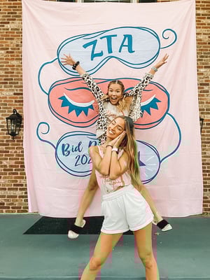 Slumber Party Bid Day Theme