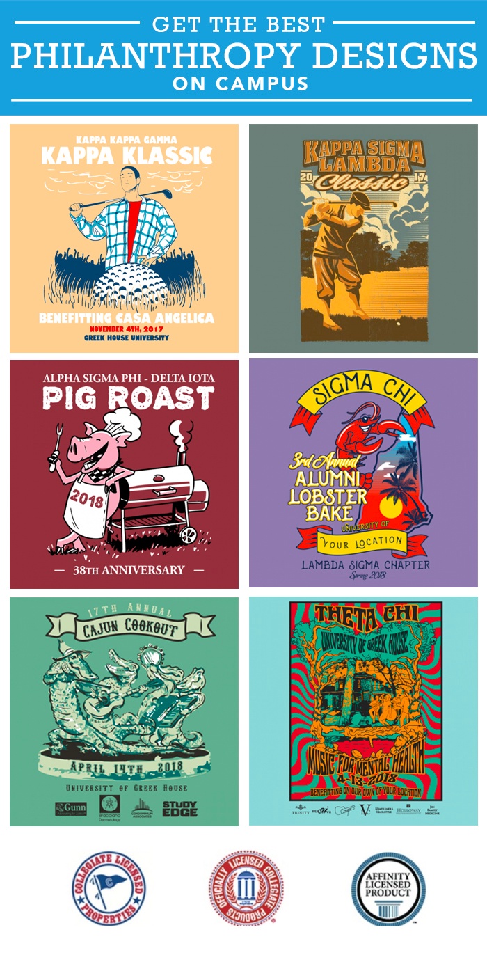 Philanthropy Chair - Frat - Set 1