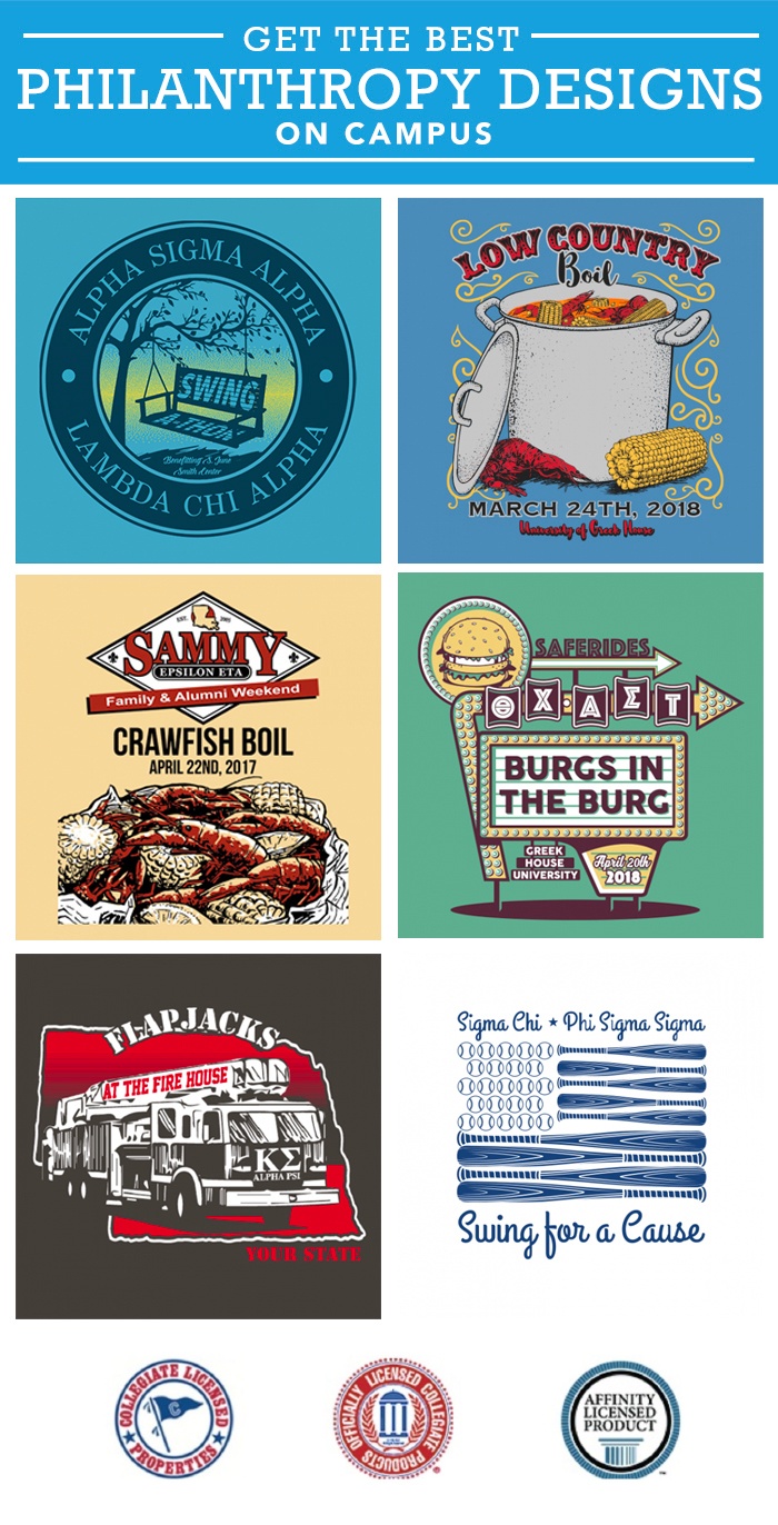 Philanthropy Chair - Frat - Set 3