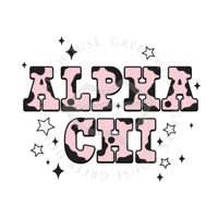 Alpha Chi - Bid Day Design