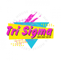 Tri Sigma Bid Day